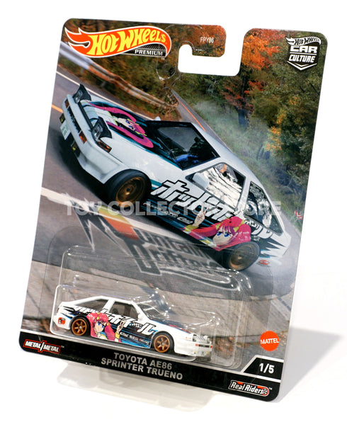 Hot Wheels Mountain Drifters Toyota AE86 Sprinter Trueno Car Culture Corolla
